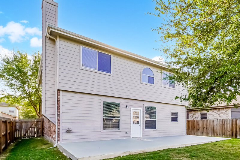 2,225/Mo, 552 Foxford Run Dr Schertz, TX 78108 Rear View