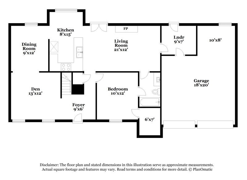 2,710/Mo, 5106 Risada St San Antonio, TX 78233 Floor Plan View