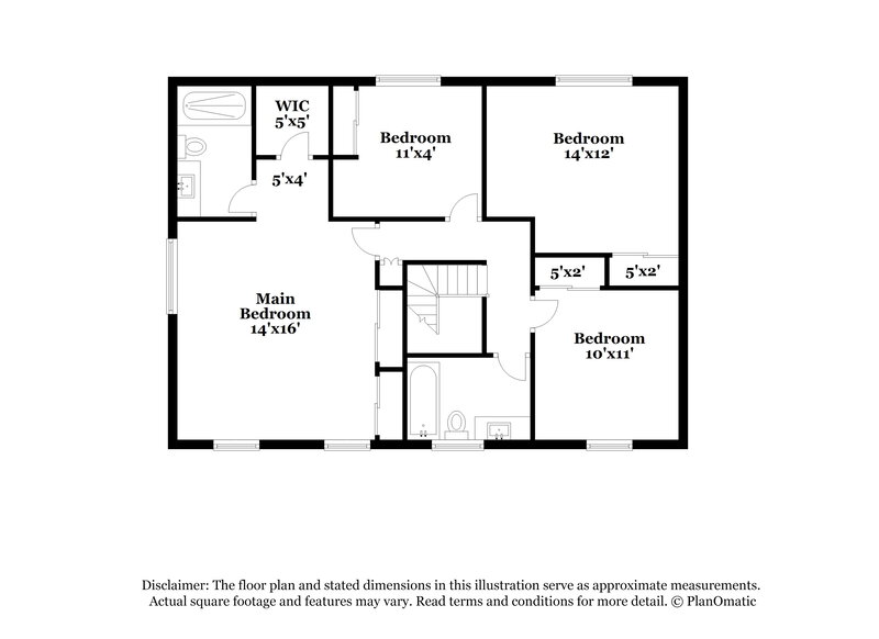 2,710/Mo, 5106 Risada St San Antonio, TX 78233 Floor Plan View 2