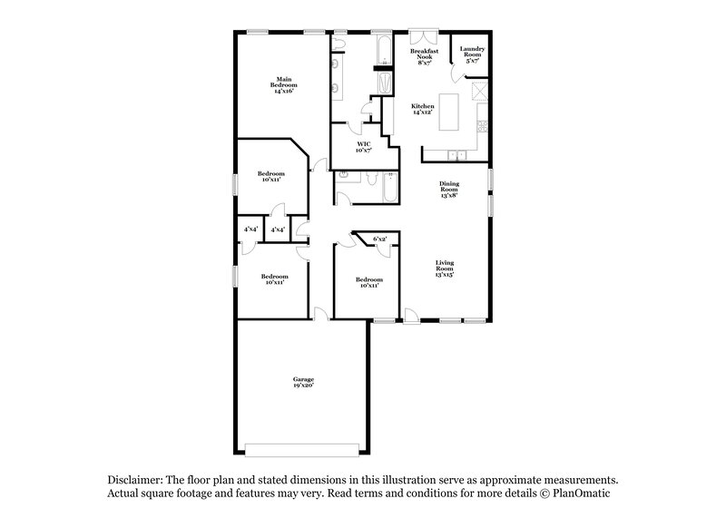 1,930/Mo, 9015 Ridge Path San Antonio, TX 78250 Floorplan View