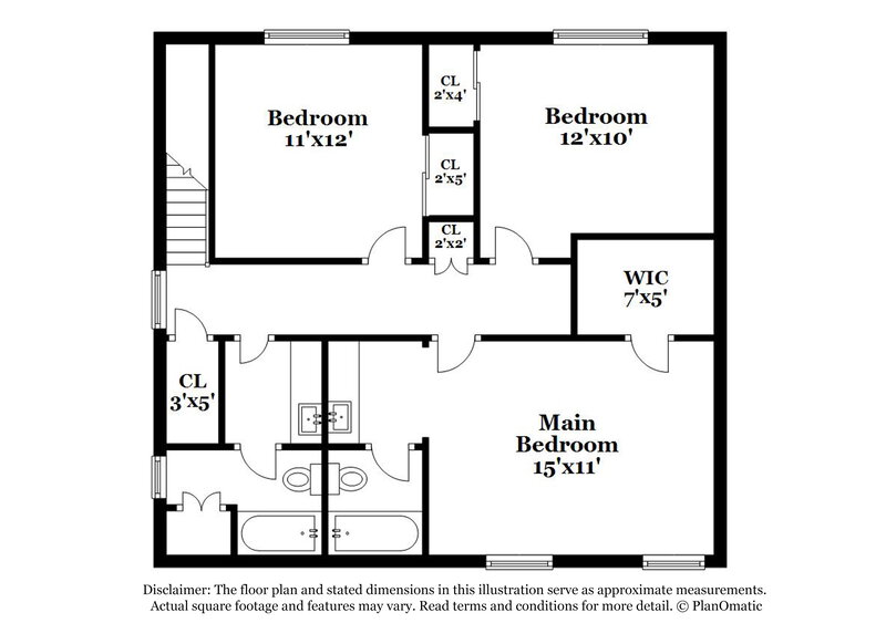 2,200/Mo, 2654 Burning Trail St San Antonio, TX 78247 Floor Plan View 2