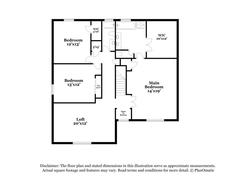 2,015/Mo, 9941 Pony Spur San Antonio, TX 78254 Floor Plan View 2