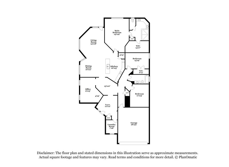 2,365/Mo, 8834 Kallison Arbor San Antonio, TX 78254 Floor Plan View