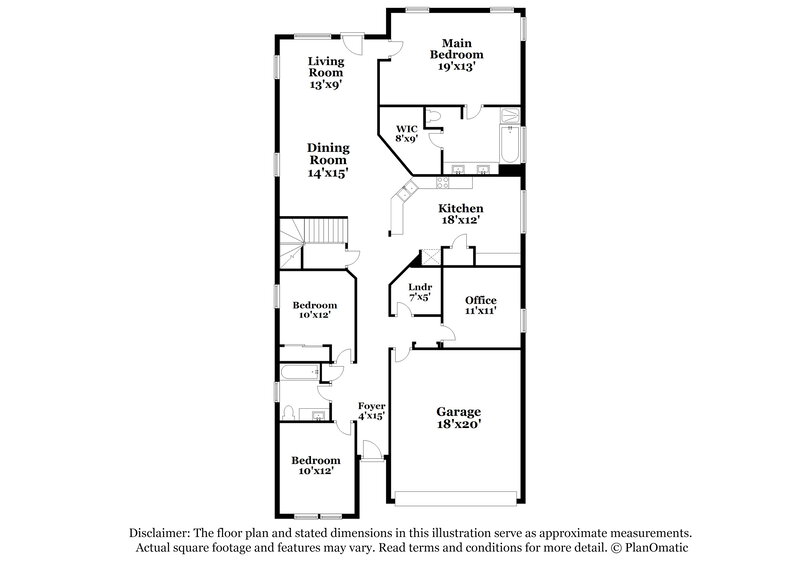 2,460/Mo, 9419 Palomino Path San Antonio, TX 78254 Floor Plan View