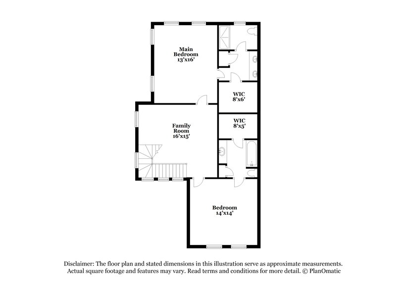 1,900/Mo, 2634 Grayson Way # 2634 San Antonio, TX 78232 Floor Plan View