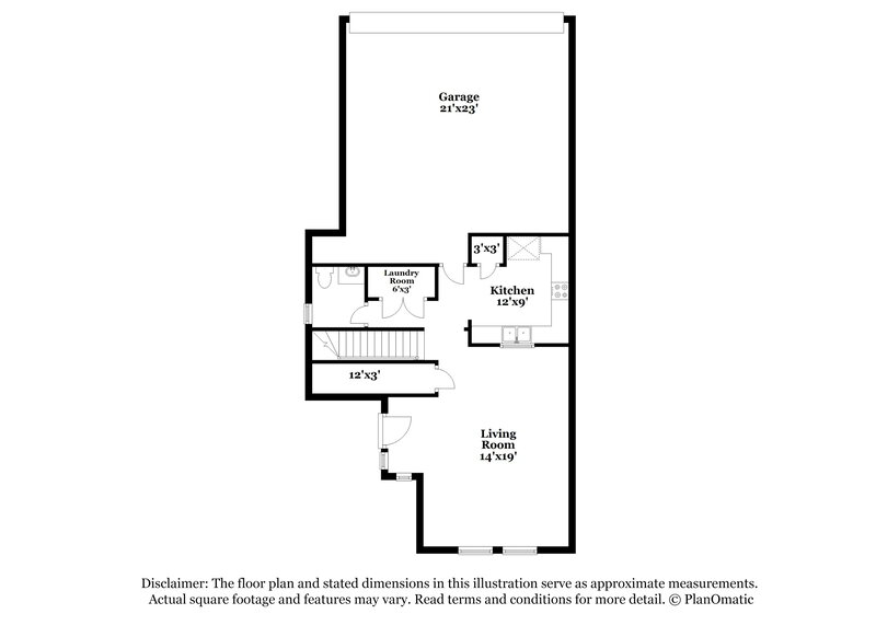 1,900/Mo, 2634 Grayson Way # 2634 San Antonio, TX 78232 Floor Plan View 2