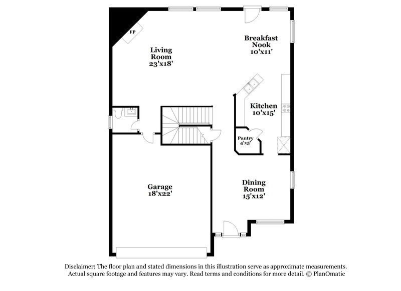 2,585/Mo, 6319 Tulia Way San Antonio, TX 78253 Floor Plan View