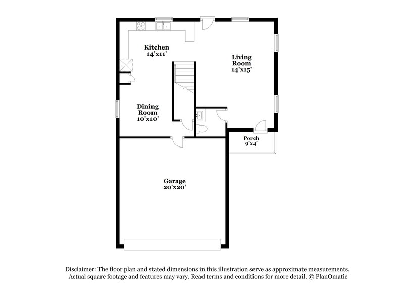1,670/Mo, 5727 Sandy Cyn San Antonio, TX 78252 Floorplan View