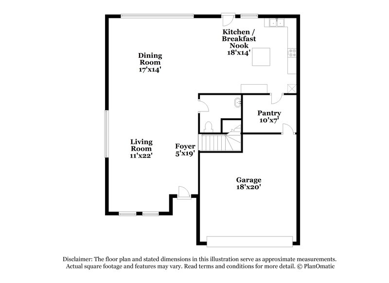 1,820/Mo, 10943 Palomino Blf San Antonio, TX 78245 Floor Plan View