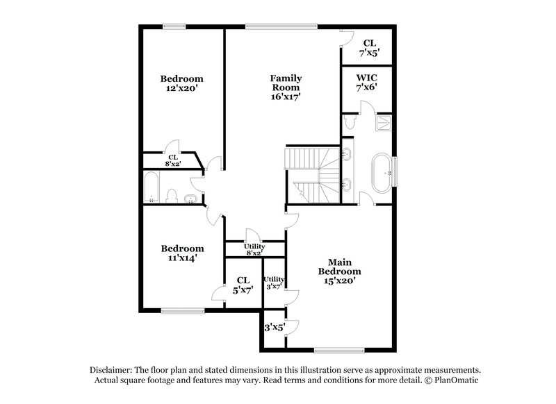1,820/Mo, 10943 Palomino Blf San Antonio, TX 78245 Floor Plan View 2