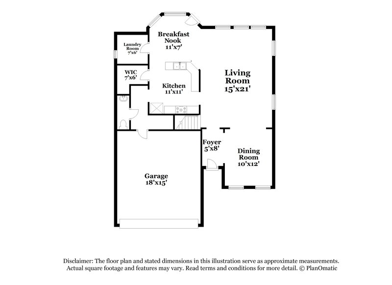 2,180/Mo, 8411 Buckhorn Parke San Antonio, TX 78254 Floor Plan View