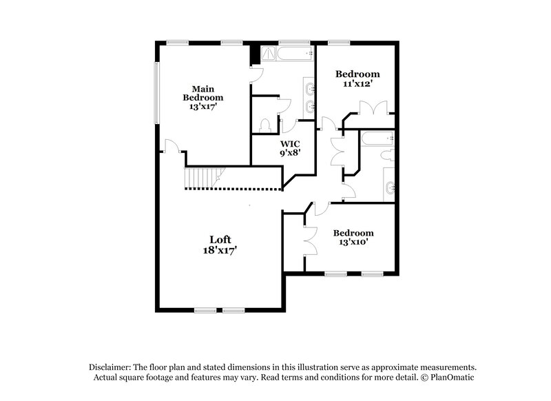 2,180/Mo, 8411 Buckhorn Parke San Antonio, TX 78254 Floor Plan View 2