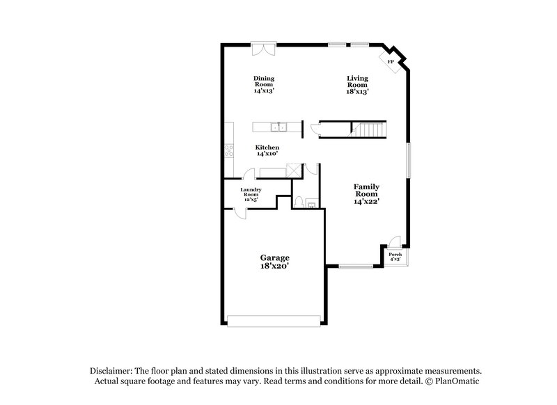 2,270/Mo, 11118 Armor Arch San Antonio, TX 78254 Floor Plan View