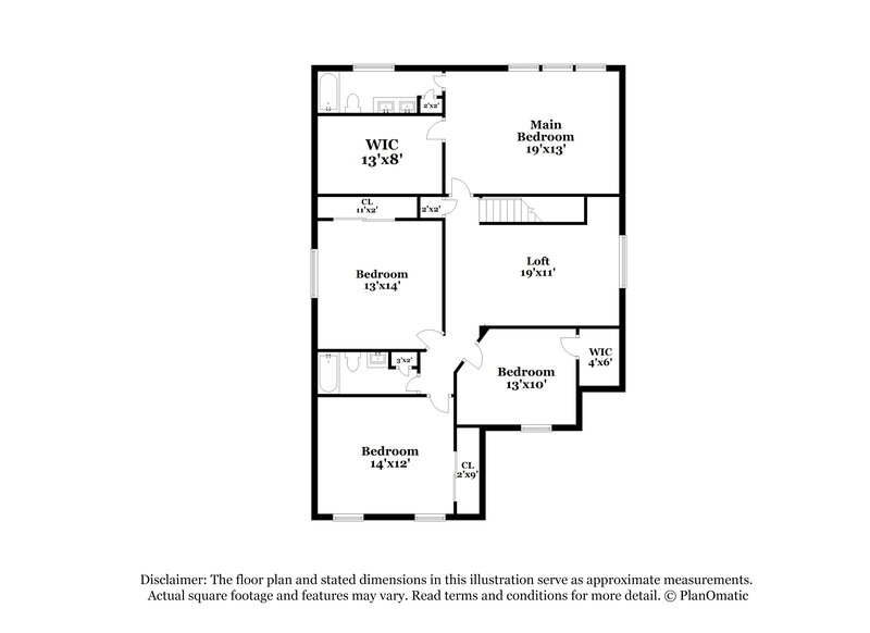 2,270/Mo, 11118 Armor Arch San Antonio, TX 78254 Floor Plan View 2