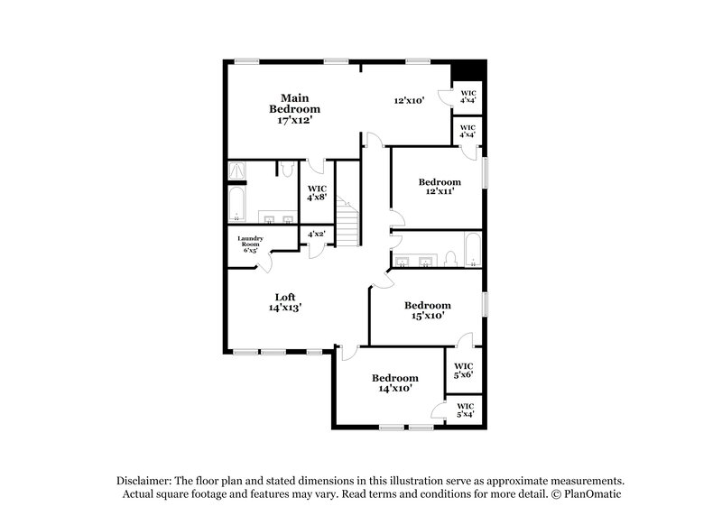1,865/Mo, 2727 Middleground San Antonio, TX 78245 Floor Plan View 2