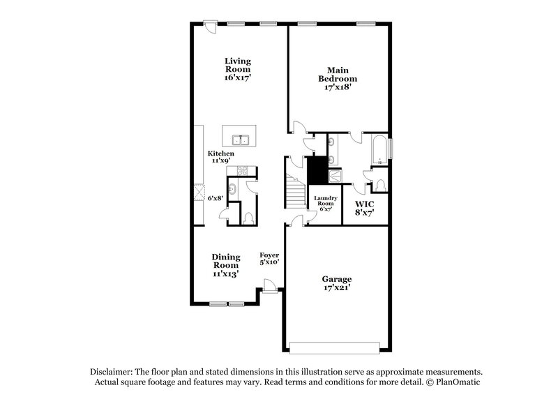 2,100/Mo, 13422 Wild Rye San Antonio, TX 78254 Floor Plan View
