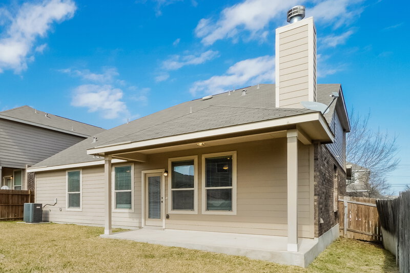 2,275/Mo, 325 Buckboard Ln Cibolo, TX 78108 Rear View