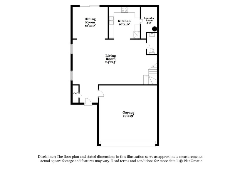 2,210/Mo, 3826 Flyer Vista San Antonio, TX 78261 Floorplan View