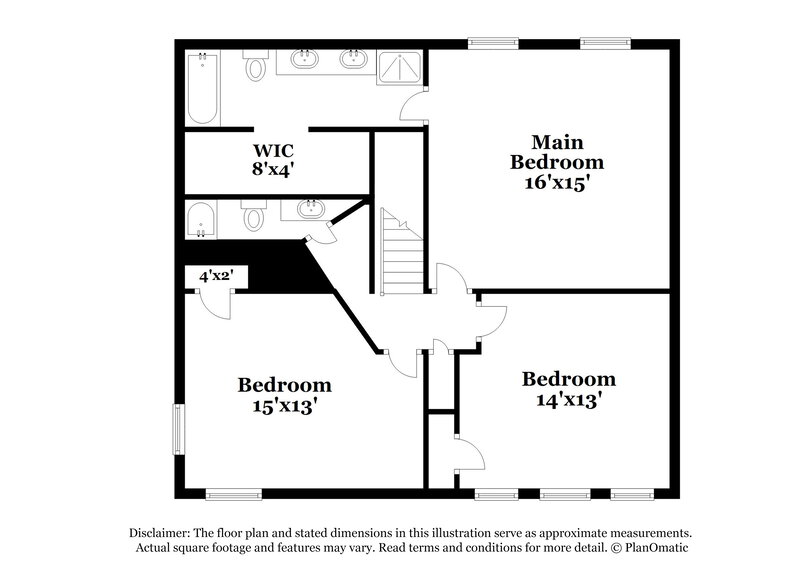 1,780/Mo, 9230 Bowen Dr San Antonio, TX 78250 Floor Plan View 2