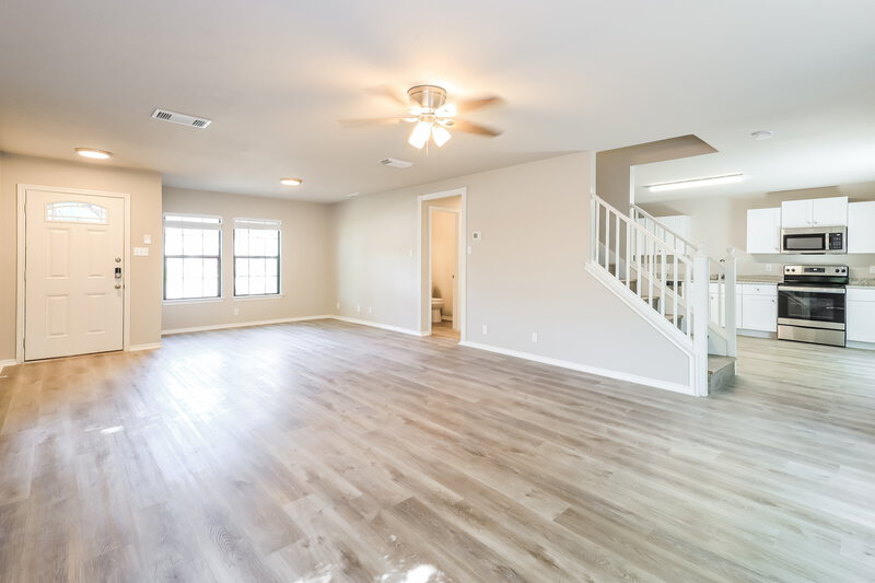 1,780/Mo, 9230 Bowen Dr San Antonio, TX 78250 Living Room View 2