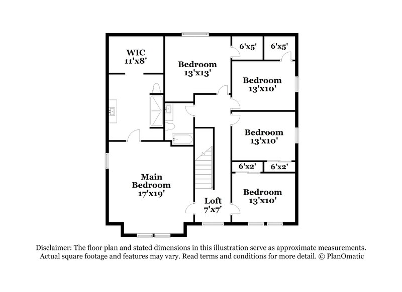 2,740/Mo, 10030 Powderhouse Dr San Antonio, TX 78239 Floor Plan View 2