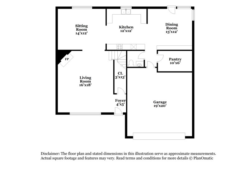 3,040/Mo, 7302 Pine Hvn San Antonio, TX 78244 Floor Plan View 2