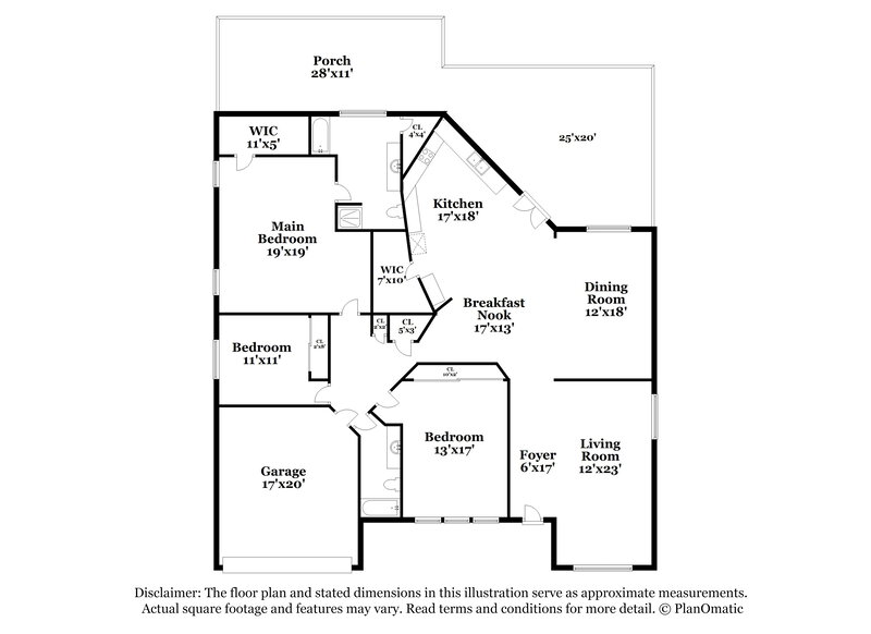 2,455/Mo, 18814 Redrock Crk San Antonio, TX 78259 Floorplan View