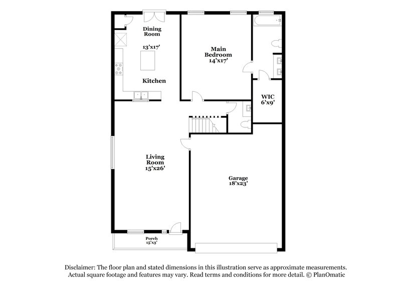 2,430/Mo, 214 Cardinal Way San Antonio, TX 78253 Floor Plan View