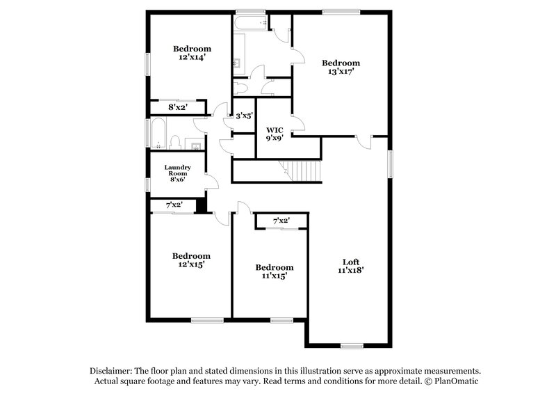 2,430/Mo, 214 Cardinal Way San Antonio, TX 78253 Floor Plan View 2