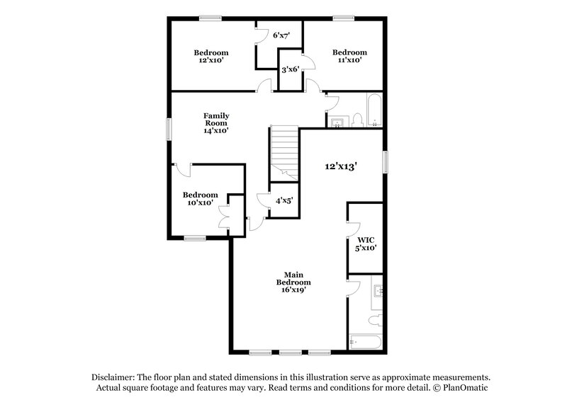 2,150/Mo, 6323 Wild Flower Way San Antonio, TX 78244 Floorplan View 2