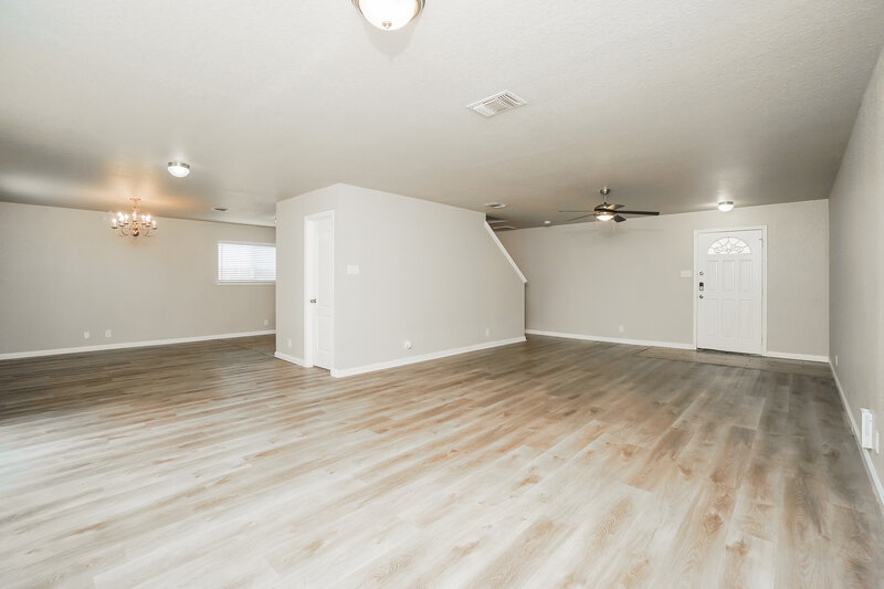 2,055/Mo, 6323 Wild Flower Way San Antonio, TX 78244 Living Room View 2