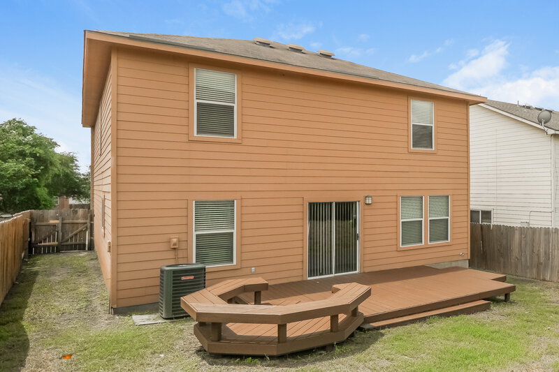 2,055/Mo, 6323 Wild Flower Way San Antonio, TX 78244 Rear View