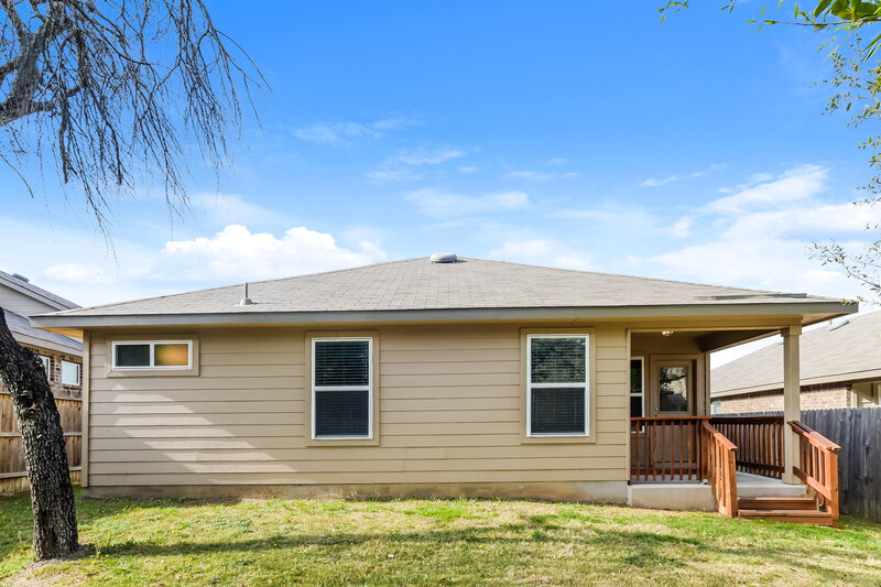 2,180/Mo, 5904 Calaveras Way San Antonio, TX 78253 Rear View