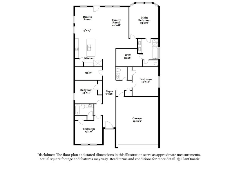 1,985/Mo, 520 Shelton Pass Cibolo, TX 78108 Floor Plan View