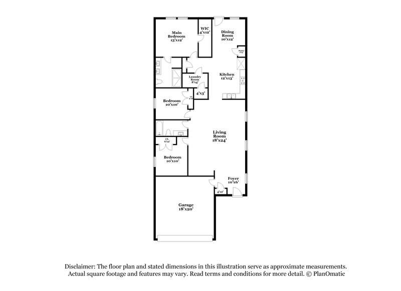 1,830/Mo, 148 Rock Nettle New Braunfels, TX 78130 Floor Plan View