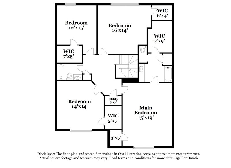 1,770/Mo, 3522 Blue Topaz San Antonio, TX 78245 Floor Plan View