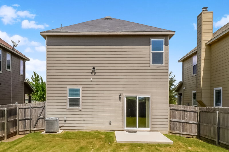 2,495/Mo, 3824 Legend Pond New Braunfels, TX 78130 Rear View