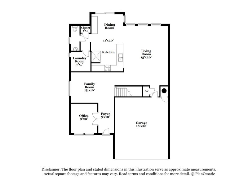 2,300/Mo, 116 Hinge Chase Cibolo, TX 78108 Floor Plan View 2