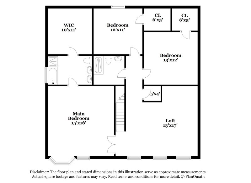 1,970/Mo, 816 Cub Path San Antonio, TX 78251 Floor Plan View