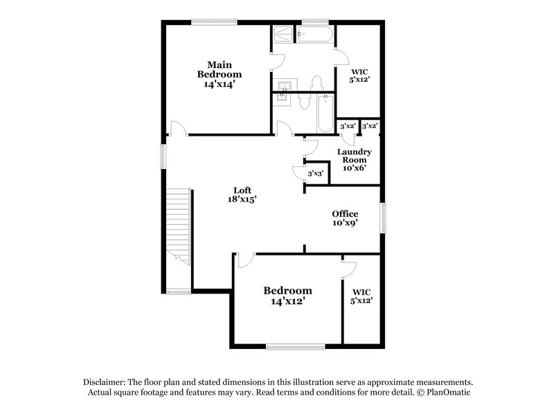 1,960/Mo, 10931 Soogan Trl San Antonio, TX 78245 Floor Plan View 2