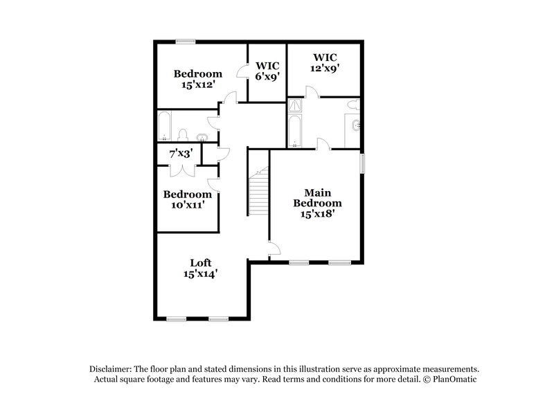 2,330/Mo, 10103 Reyes Hts San Antonio, TX 78254 Floor Plan View