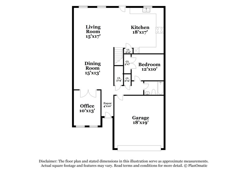 2,330/Mo, 10103 Reyes Hts San Antonio, TX 78254 Floor Plan View 2