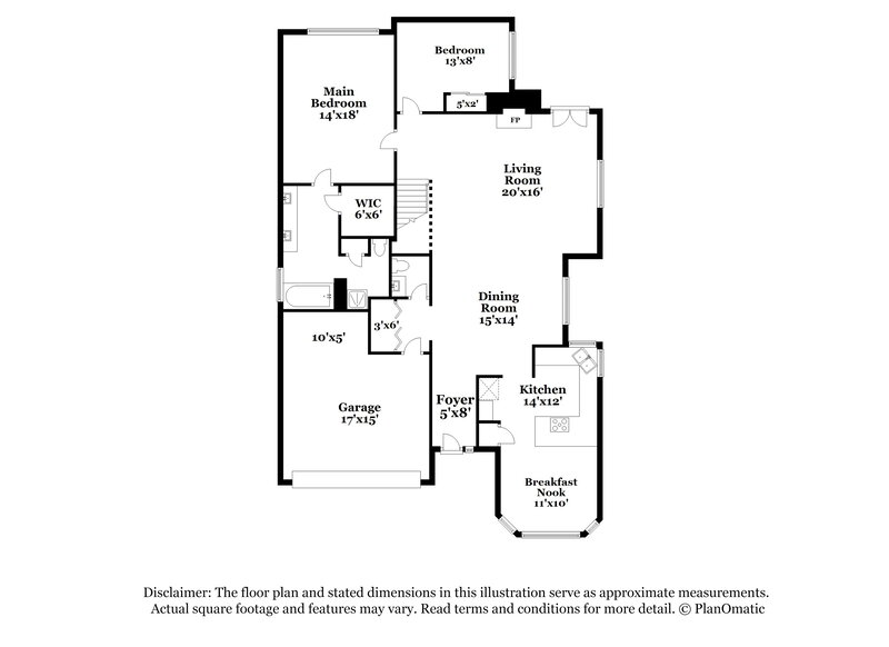 2,355/Mo, 9710 Spring Harvest San Antonio, TX 78254 Floor Plan View 2