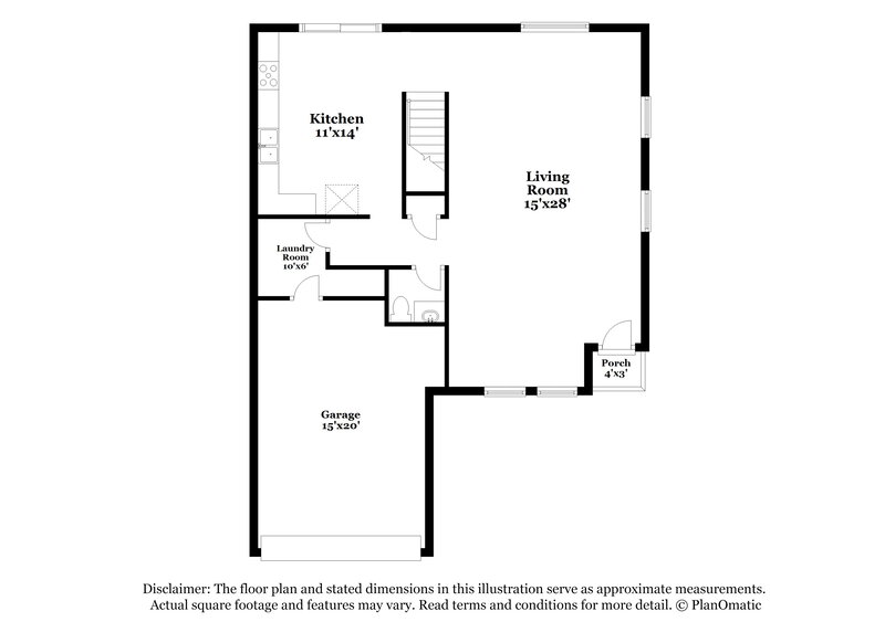 1,585/Mo, 7934 Dueling Oak San Antonio, TX 78254 Floorplan View
