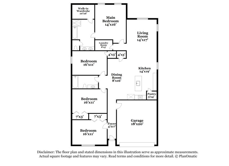 0/Mo, 11604 Hidden Ter San Antonio, TX 78245 Floor Plan View