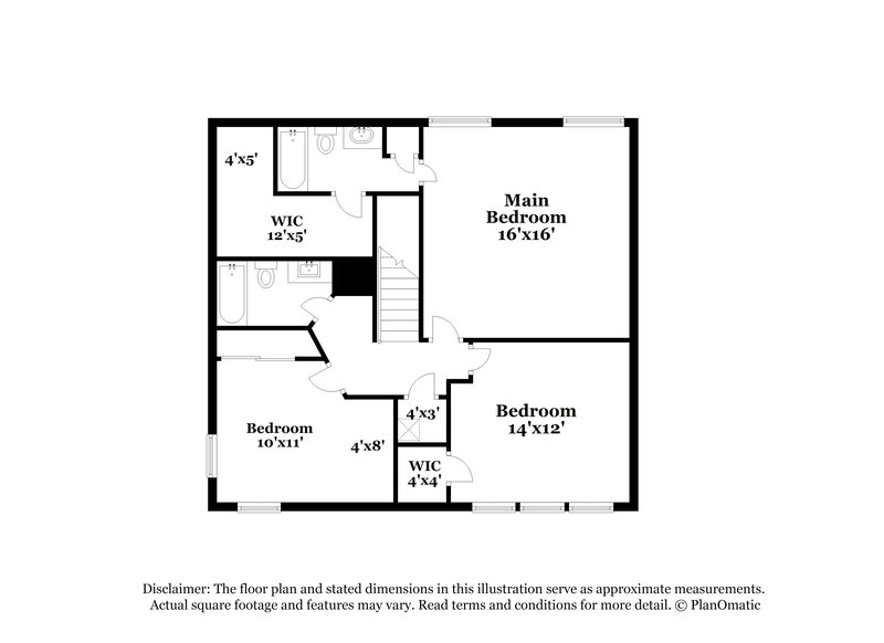 1,715/Mo, 9842 Morningfield San Antonio, TX 78250 Floorplan View 2