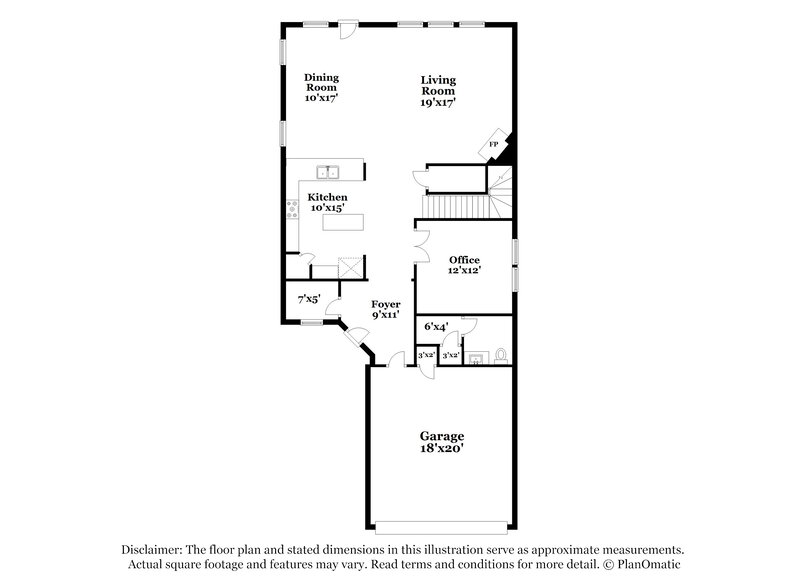 2,025/Mo, 14310 Omicron Dr San Antonio, TX 78245 Floor Plan View