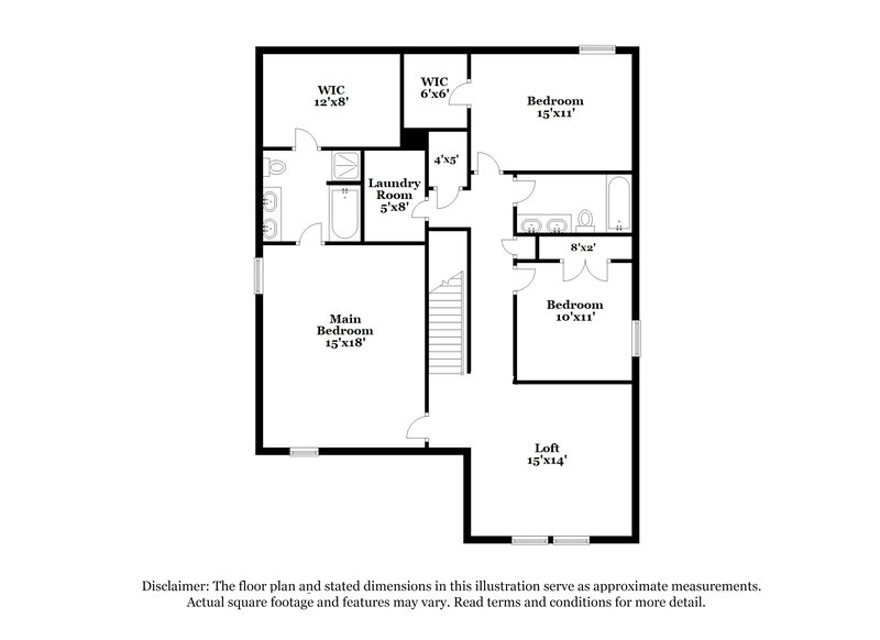2,140/Mo, 1634 Desert Candle San Antonio, TX 78245 Floorplan View