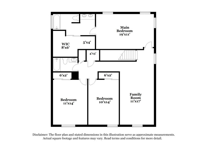 1,740/Mo, 10502 Marigold Bay San Antonio, TX 78254 Floor Plan View