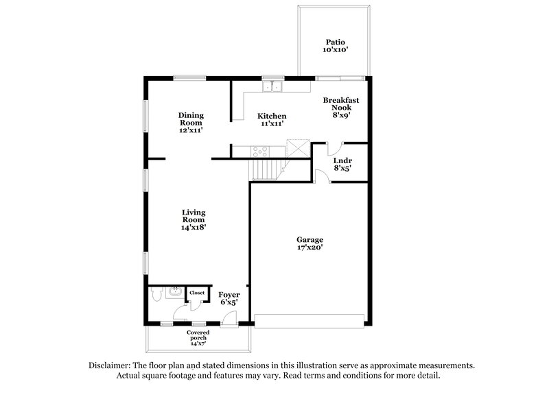 1,740/Mo, 10502 Marigold Bay San Antonio, TX 78254 Floor Plan View 2